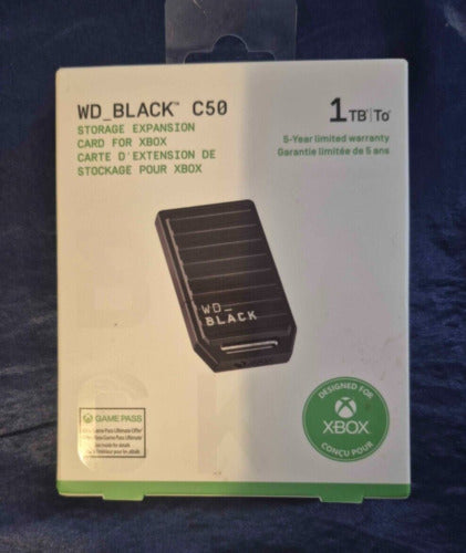 WD_Black 1TB C50 Expansion Card, Officially Licensed for Xbox