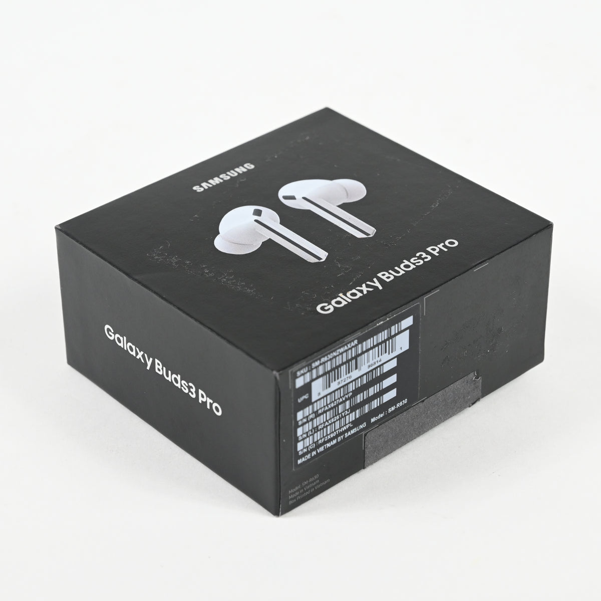 Samsung Galaxy Buds3 Pro Wireless Headphones - White Audio Headset - Open Box
