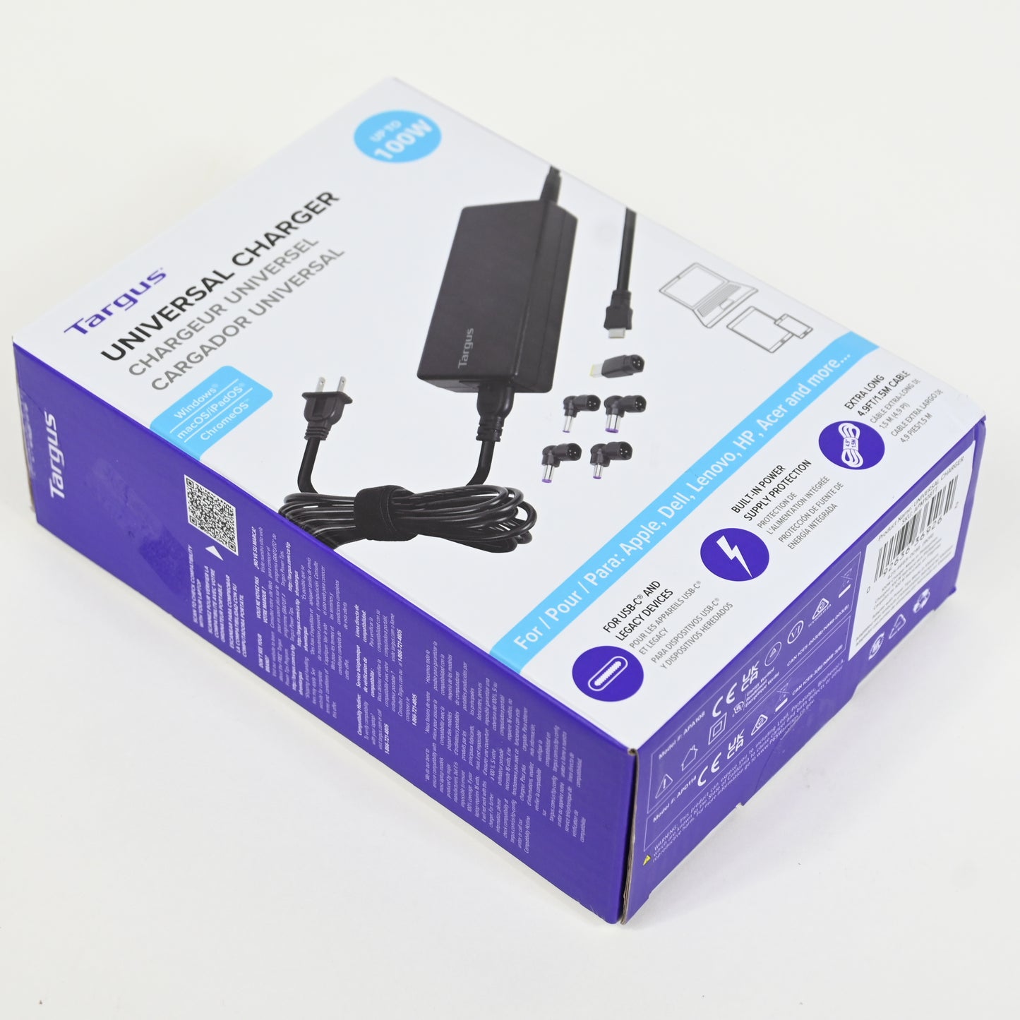 Targus Universal Charger Including all USB-C Devices - Black
