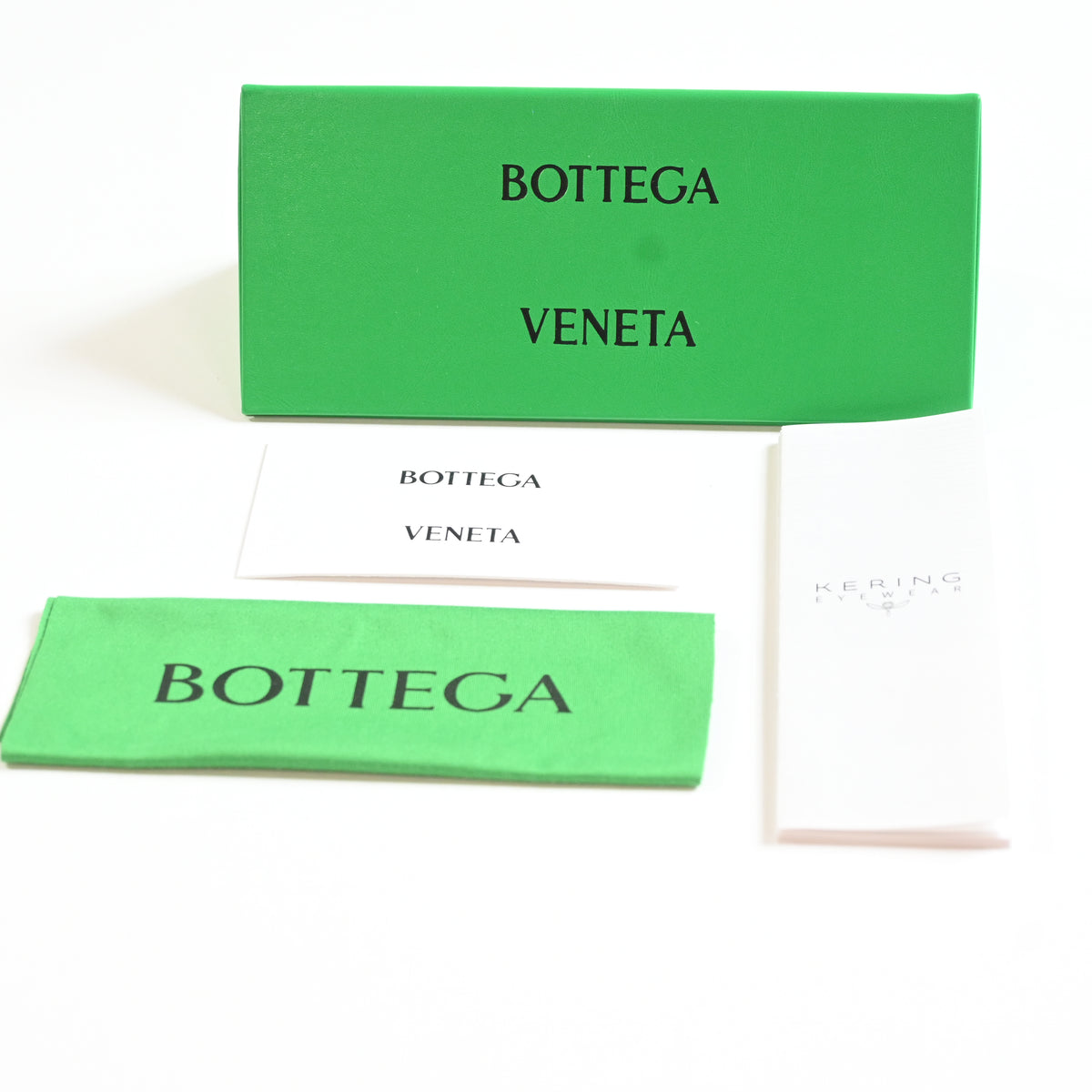 Bottega BV1277S 003 Womens Authentic Sunglasses Green/Gold, 57mm - New