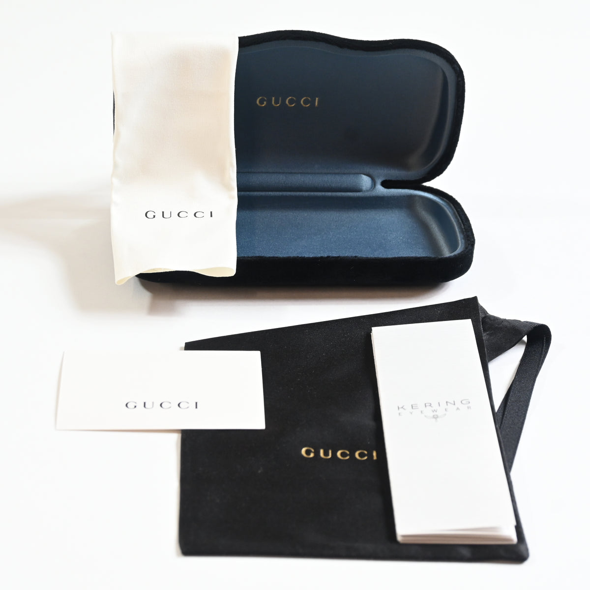 Gucci GG1587S 001 Womens Authentic Sunglasses Black/Gray, 52mm - New
