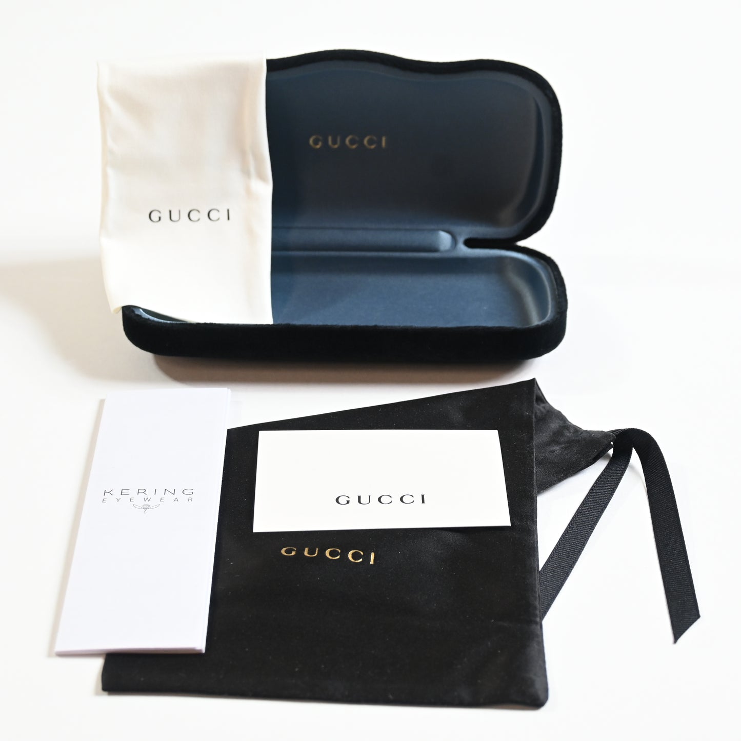 Gucci GG1437S 001 Mens Authentic Sunglasses Black/Gold, 55mm - New
