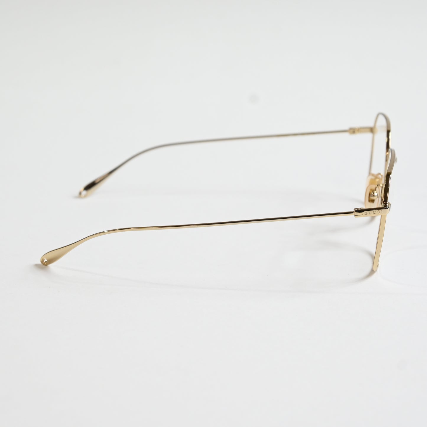 Gucci GG1032O 004 Womens Authentic Eyeglasses Gold, 56mm - New