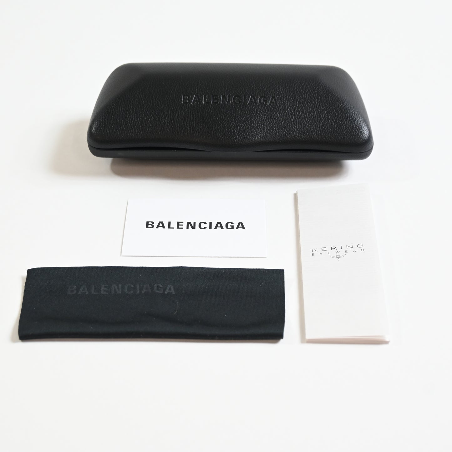 Balenciaga BB0238O 002 Womens Authentic Eyeglasses Havana/Silver, 50mm - New