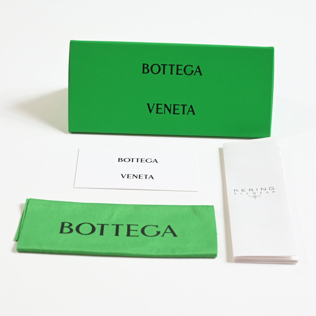 Bottega BV1258O 001 Unisex Authentic Eyeglasses Black, 53mm - New