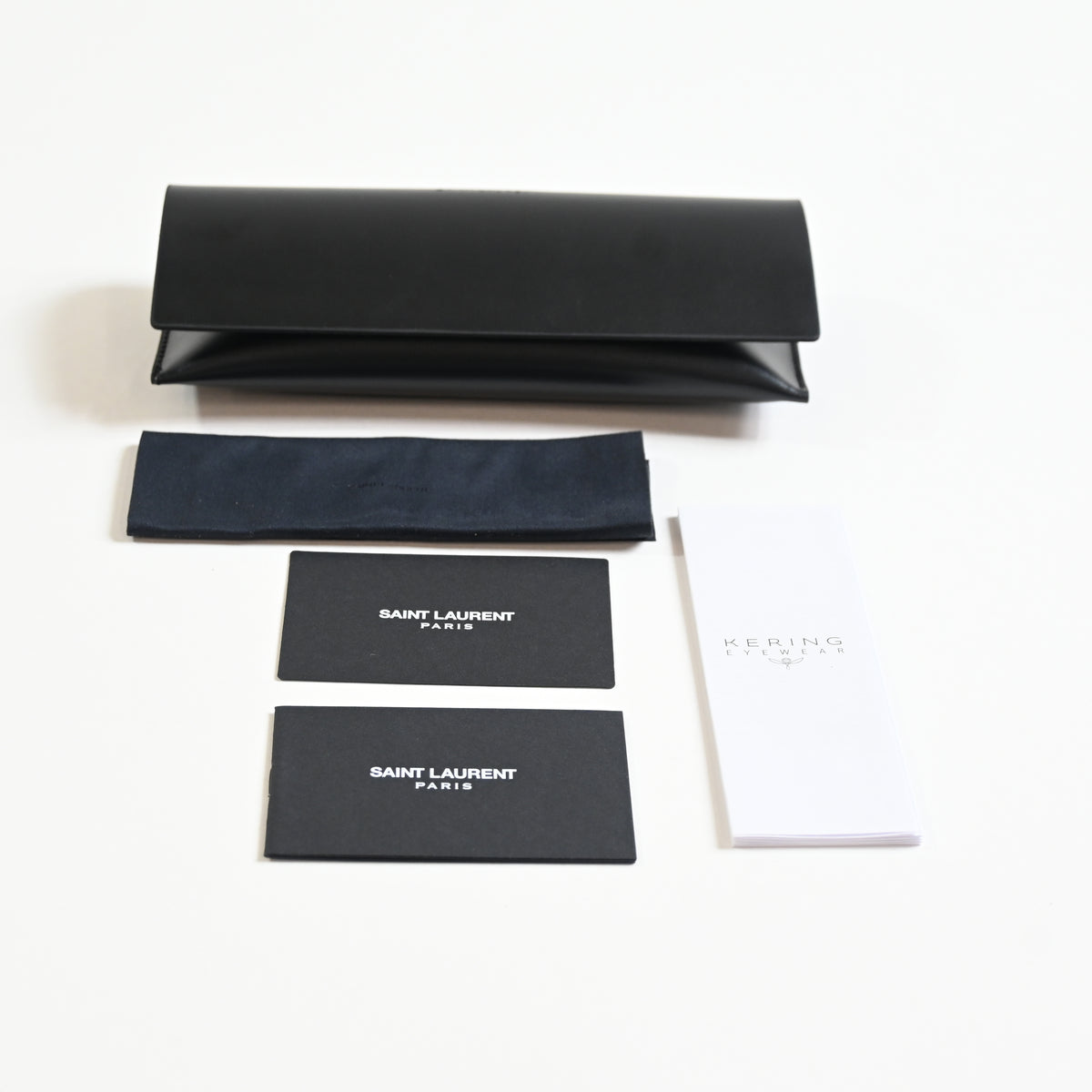 Yves Saint Laurent SL-578O 001 Unisex Authentic Eyeglasses Black, 48mm - New