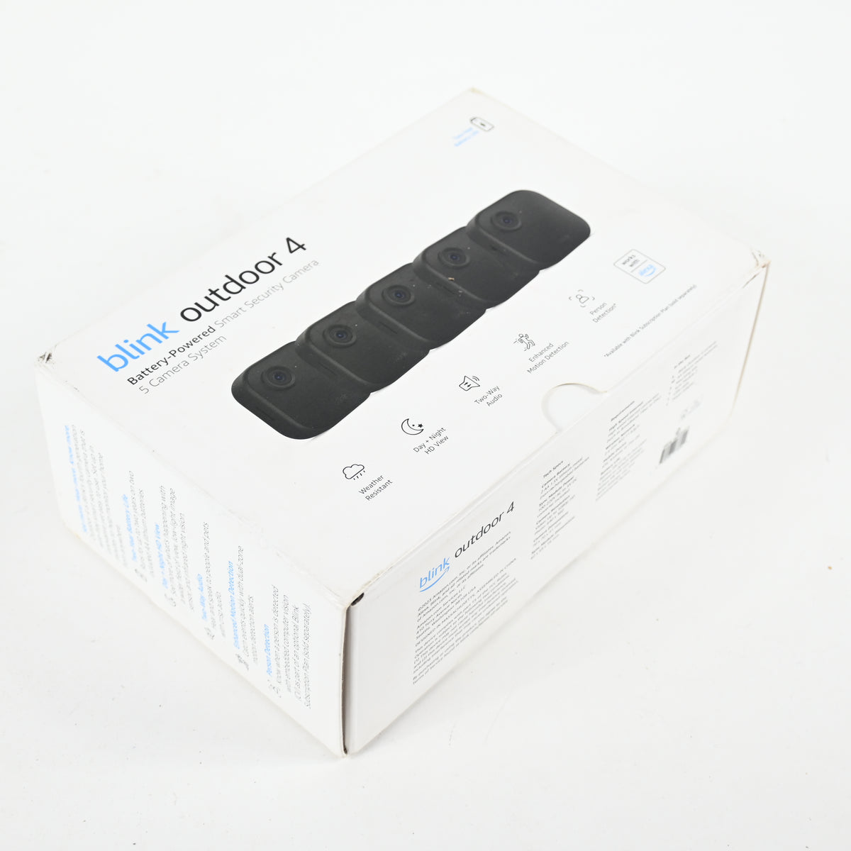 Blink Outdoor 4 Battery Smart Security Cameras - 5 camera system
