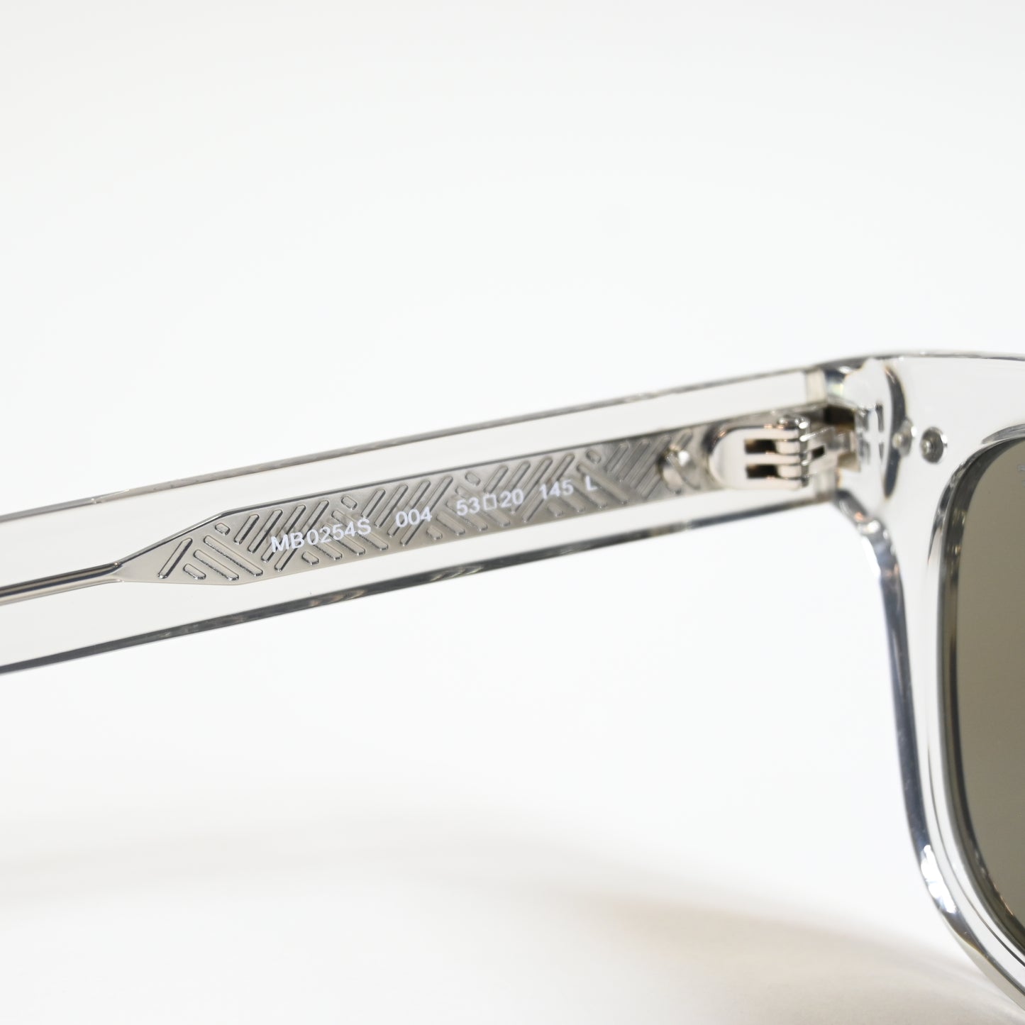 Montblanc MB0254S 004 Mens Authentic Sunglasses Gray/Blue, 53mm - New