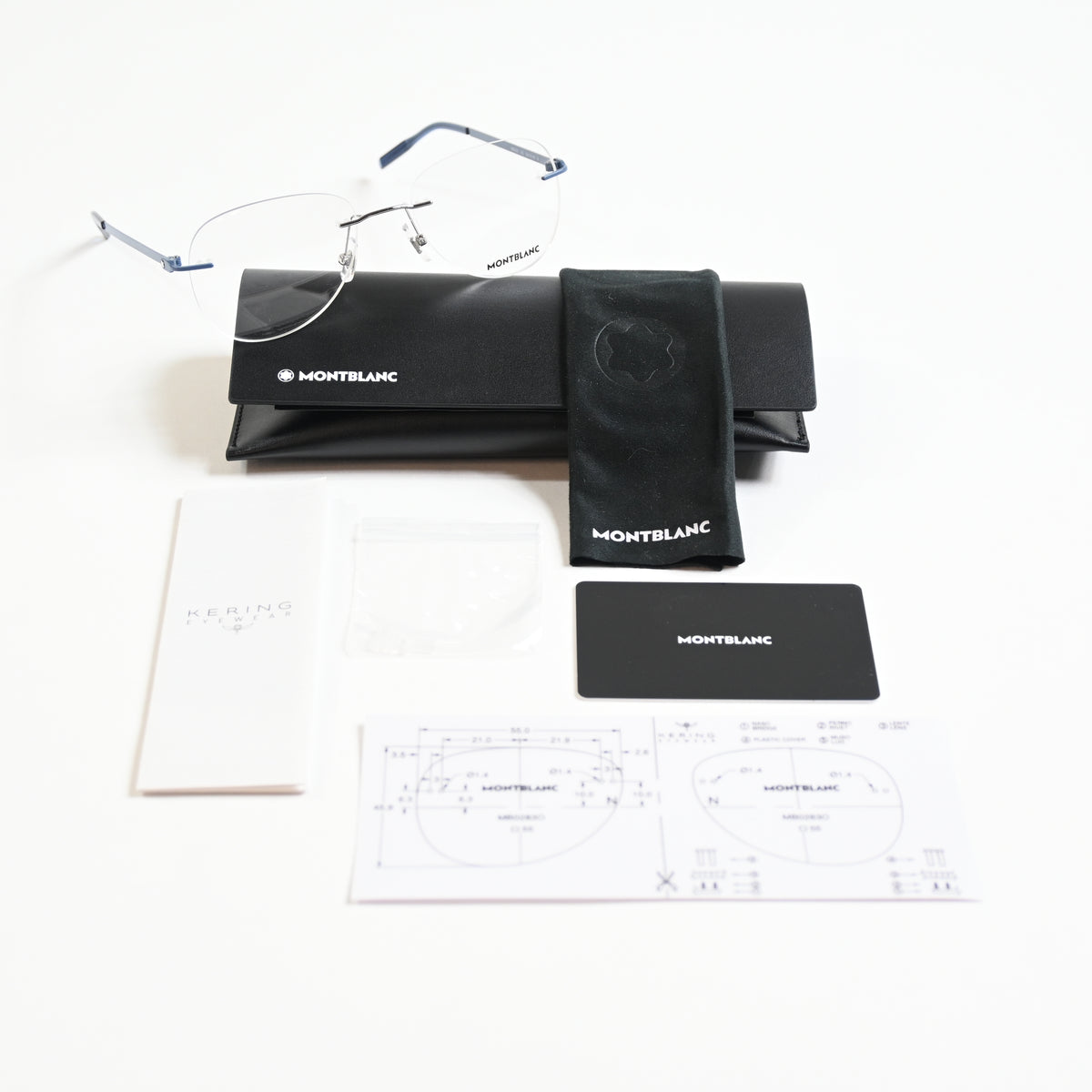 Montblanc MB0283O Designer Eyeglasses Optical Frames - New