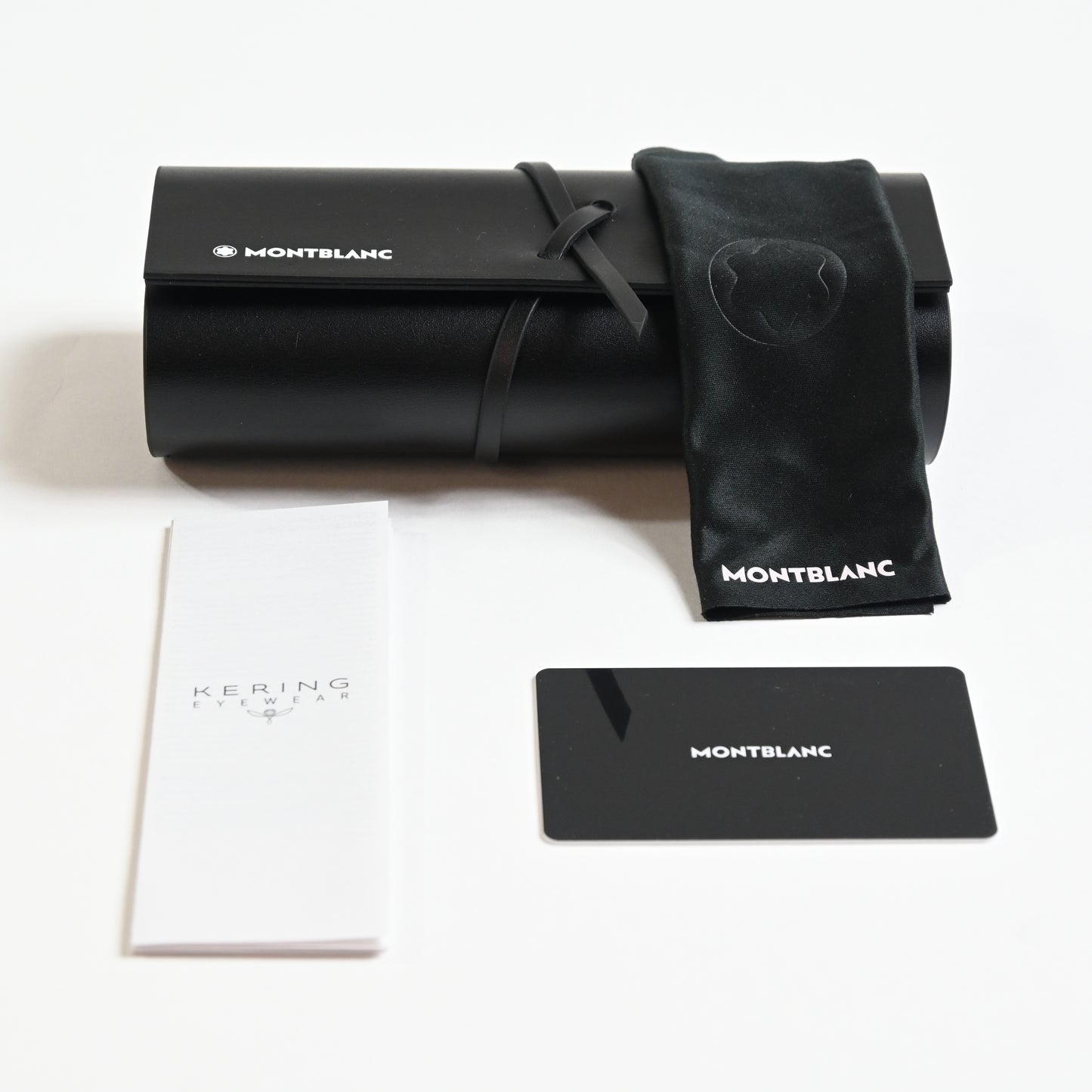 Montblanc MB0122S 001 Mens Authentic Sunglasses Black/Gray, 51mm - New