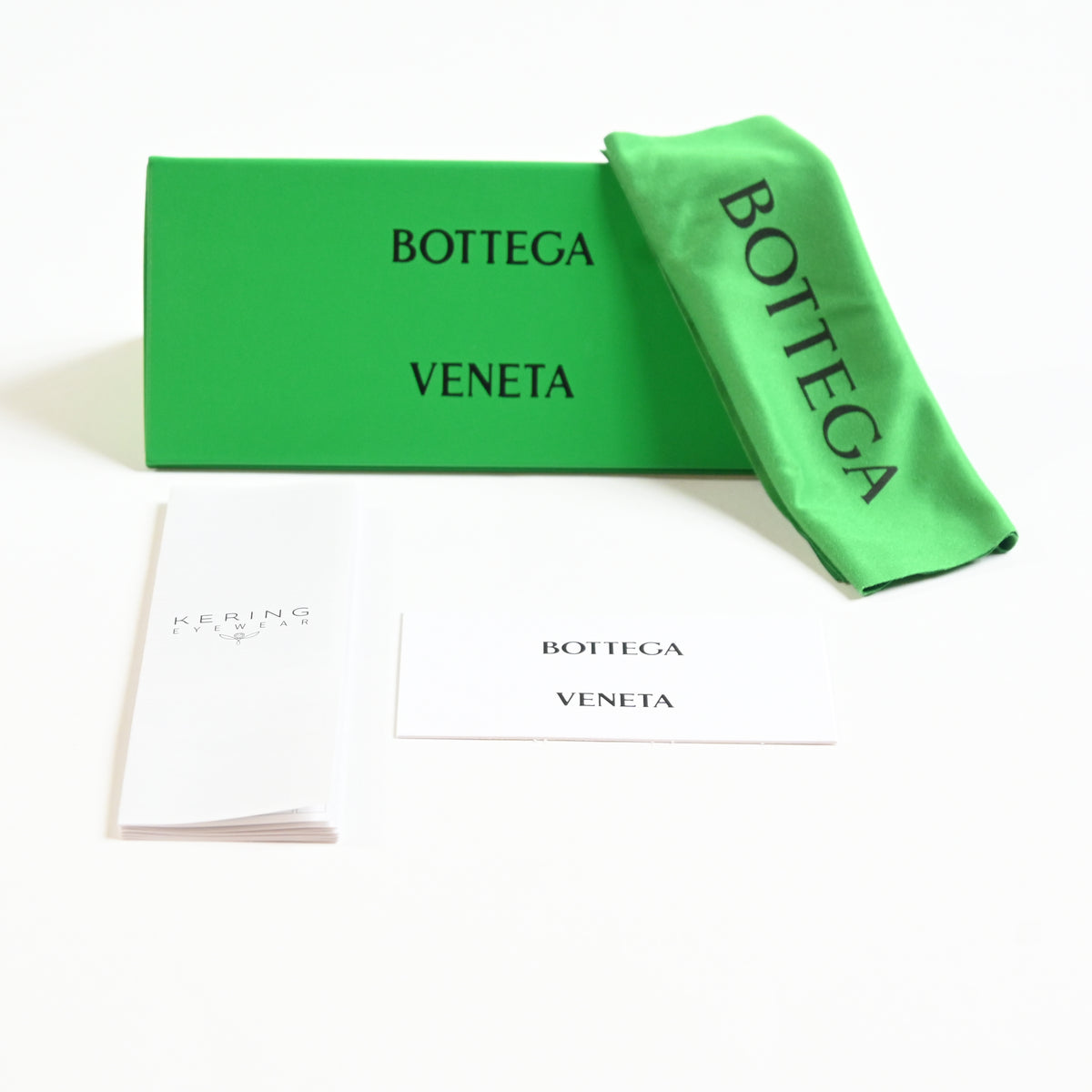 Bottega BV1276S 001 Womens Authentic Sunglasses Black/Silver, 52mm - New