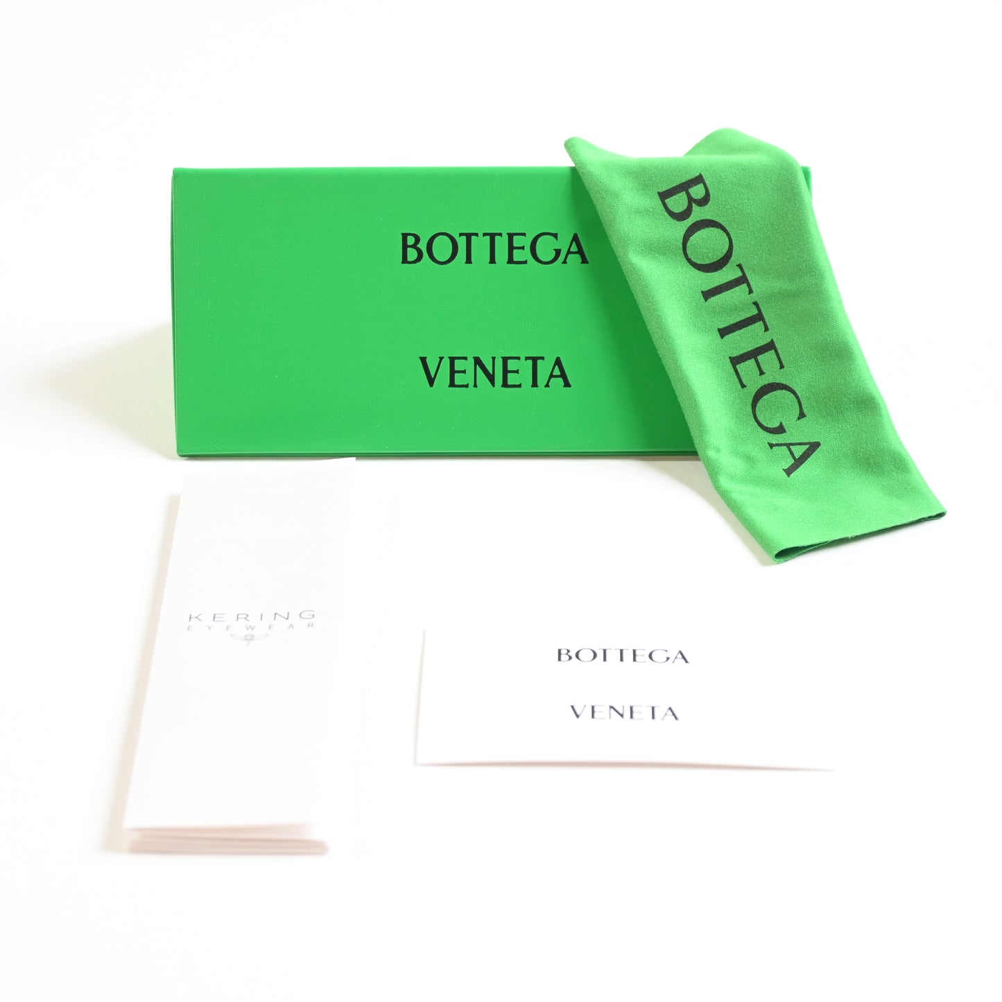 Bottega BV1280O 001 Womens Authentic Eyeglasses Black/Gray, 51mm - New