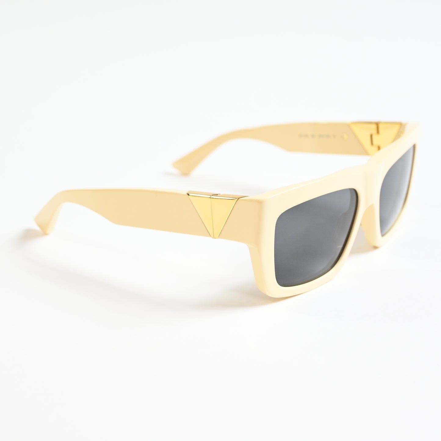 Bottega BV1178S 004 Womens Authentic Sunglasses Yellow/Gray, 57mm - New