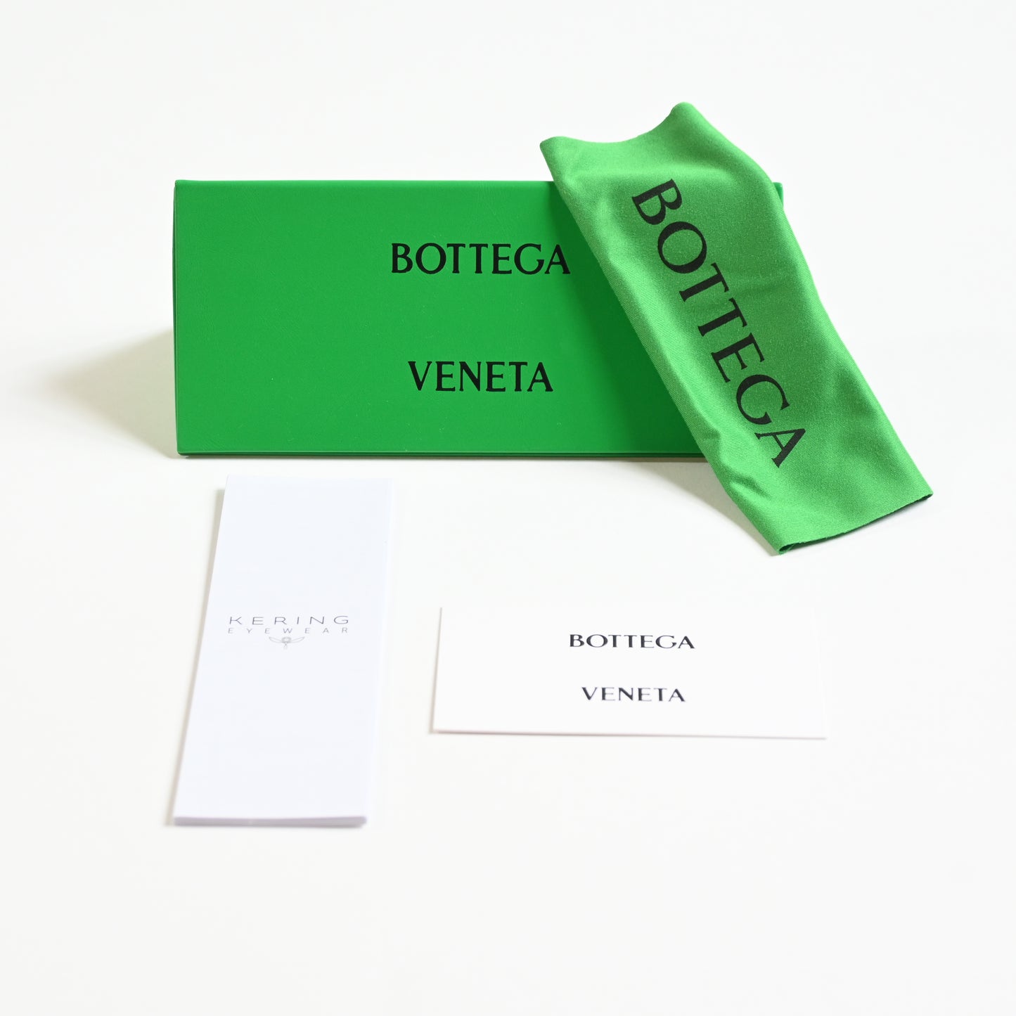 Bottega BV1221S 004 Womens Authentic Sunglasses White/Gold, 54mm - New