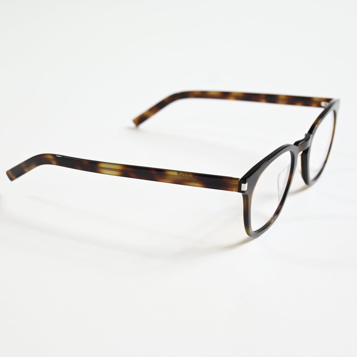 Yves Saint Laurent SL-30OSLIM 011 Unisex Authentic Eyeglasses Havana, 49mm - New