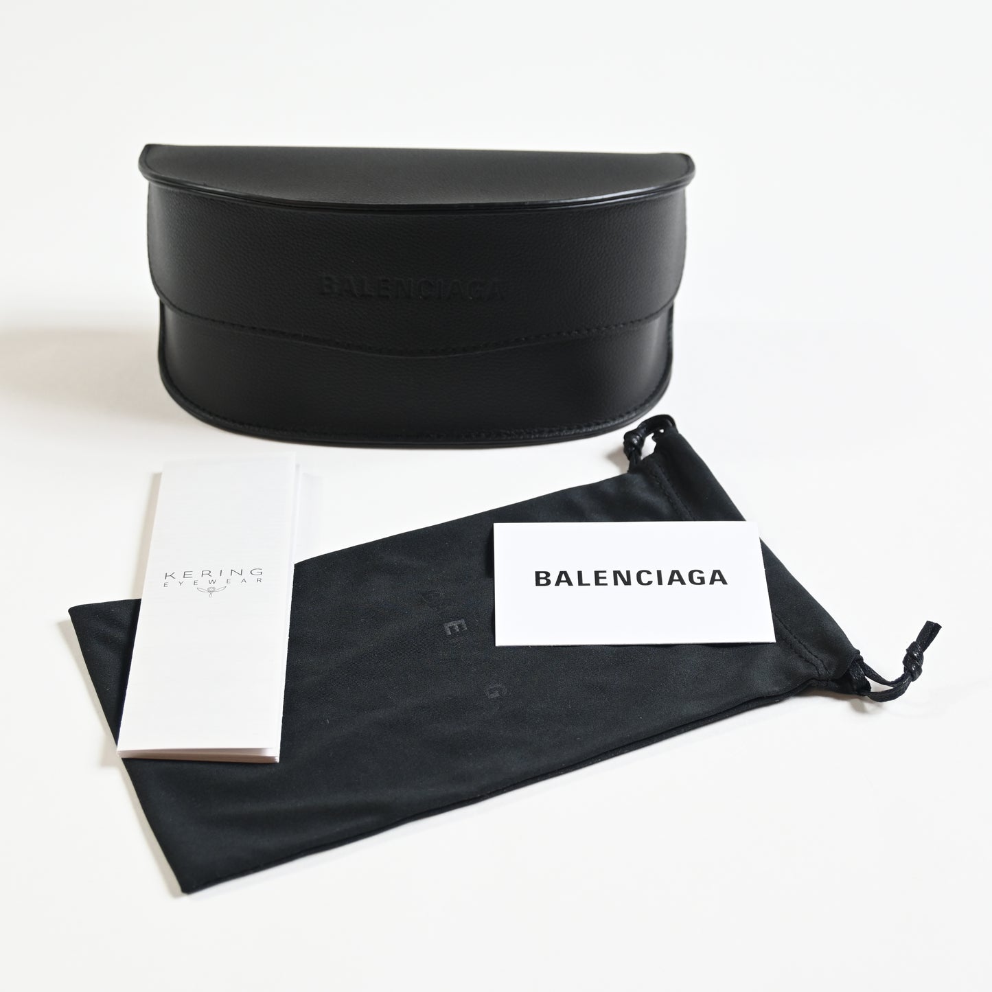 Balenciaga BB0305S 001 Unisex Authentic Sunglasses Black, 56mm - New