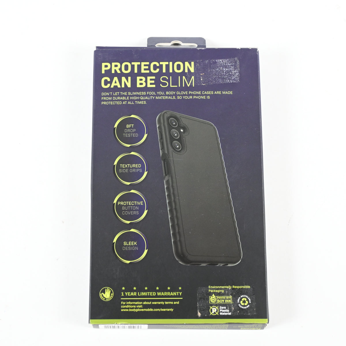 Body Glove Samsung Galaxy A14 5G Contour Grip Phone Case - Black