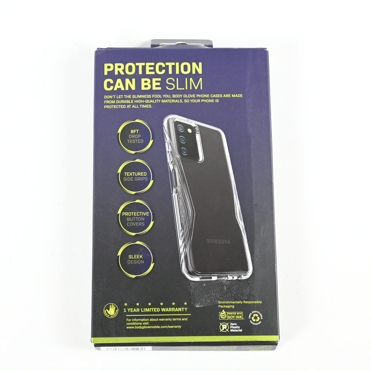 Body Glove Samsung Galaxy A03s Transition Grip Case - Clear