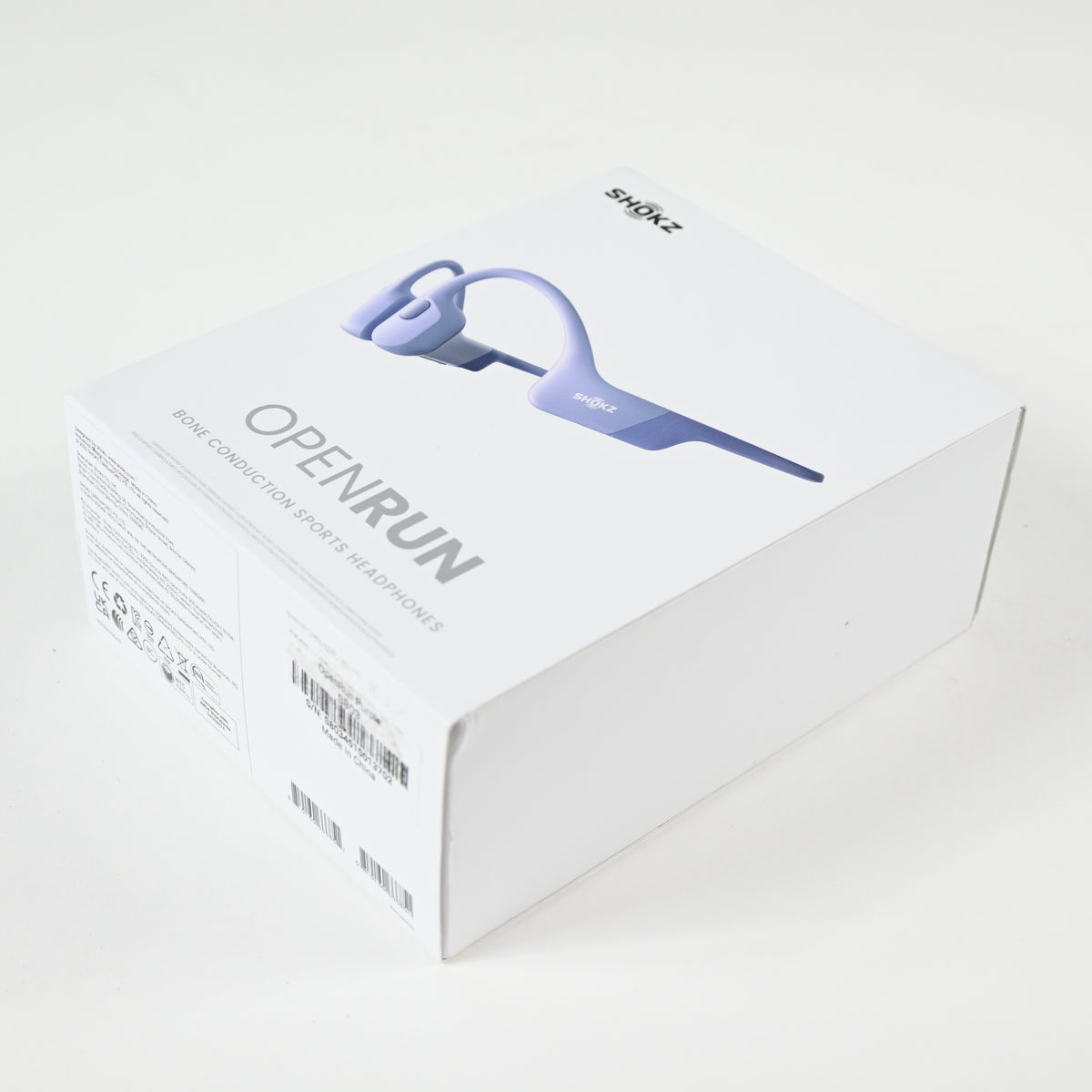 Shokz OpenRun Bluetooth Wireless Bone Conduction Headphones - Lavender