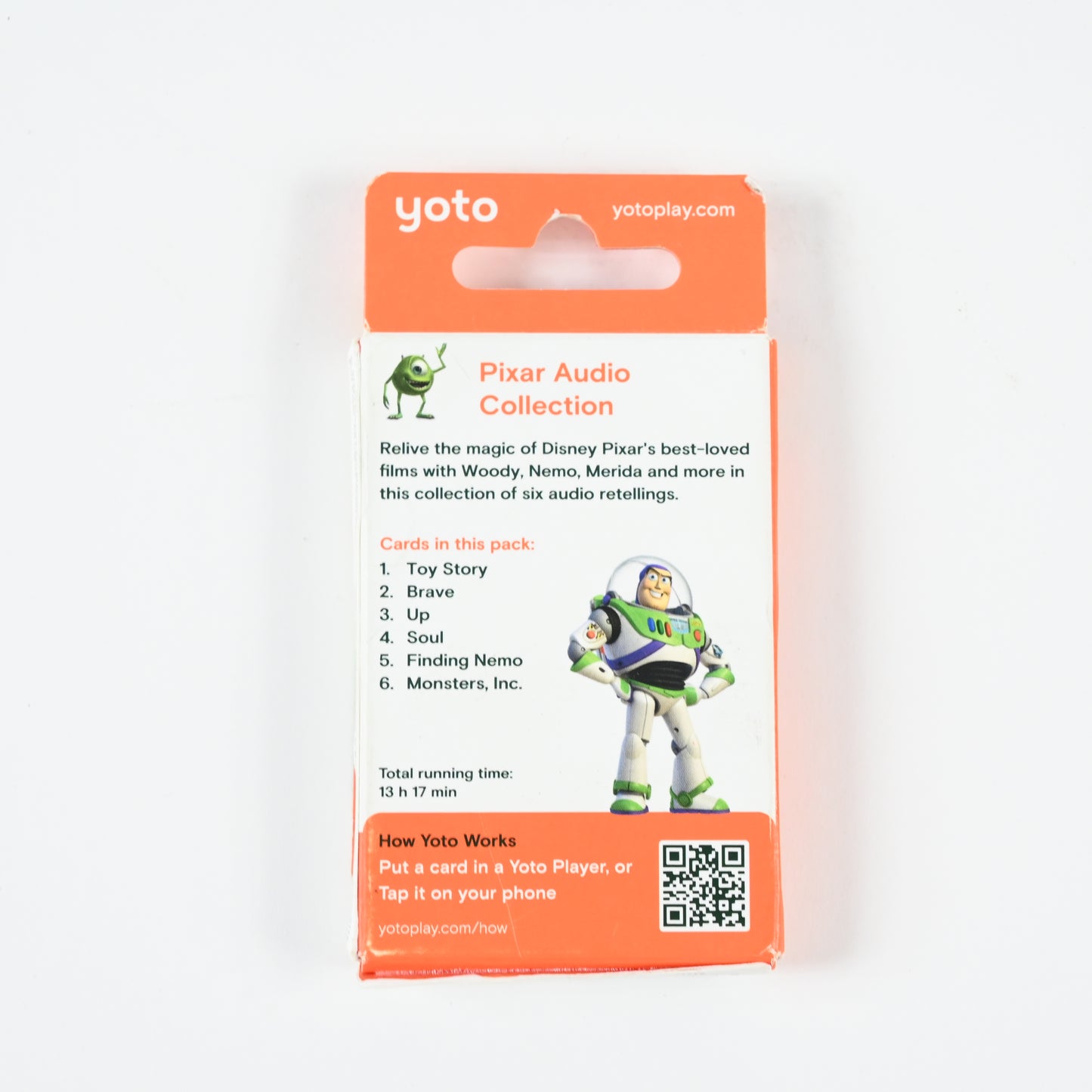 YOTO Disney Pixar Audio Collection – 6 Kids Audio Cards for - Player & Mini