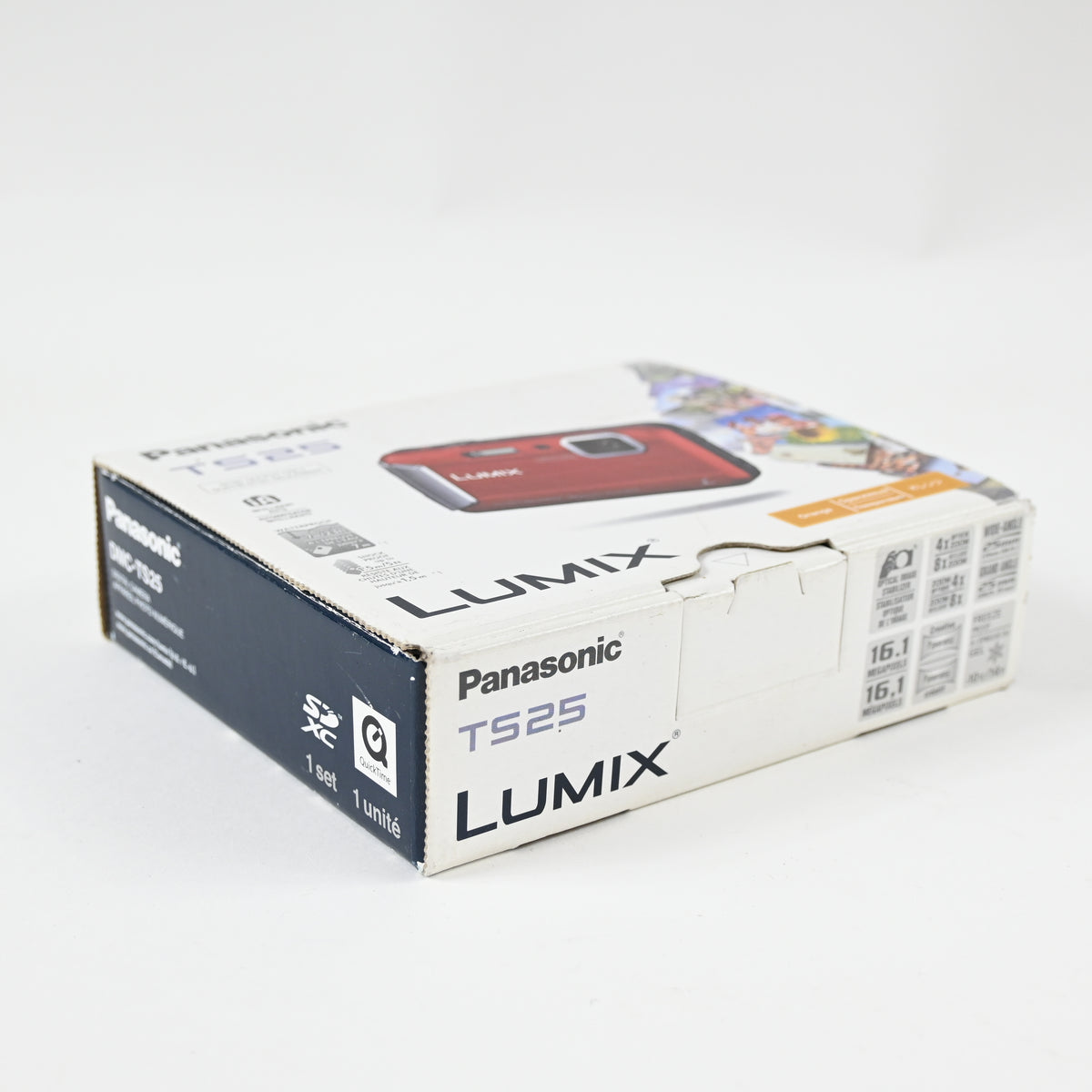 Panasonic Lumix TS25 16MP Waterproof Digital Camera with 4x Optical Zoom - Orang
