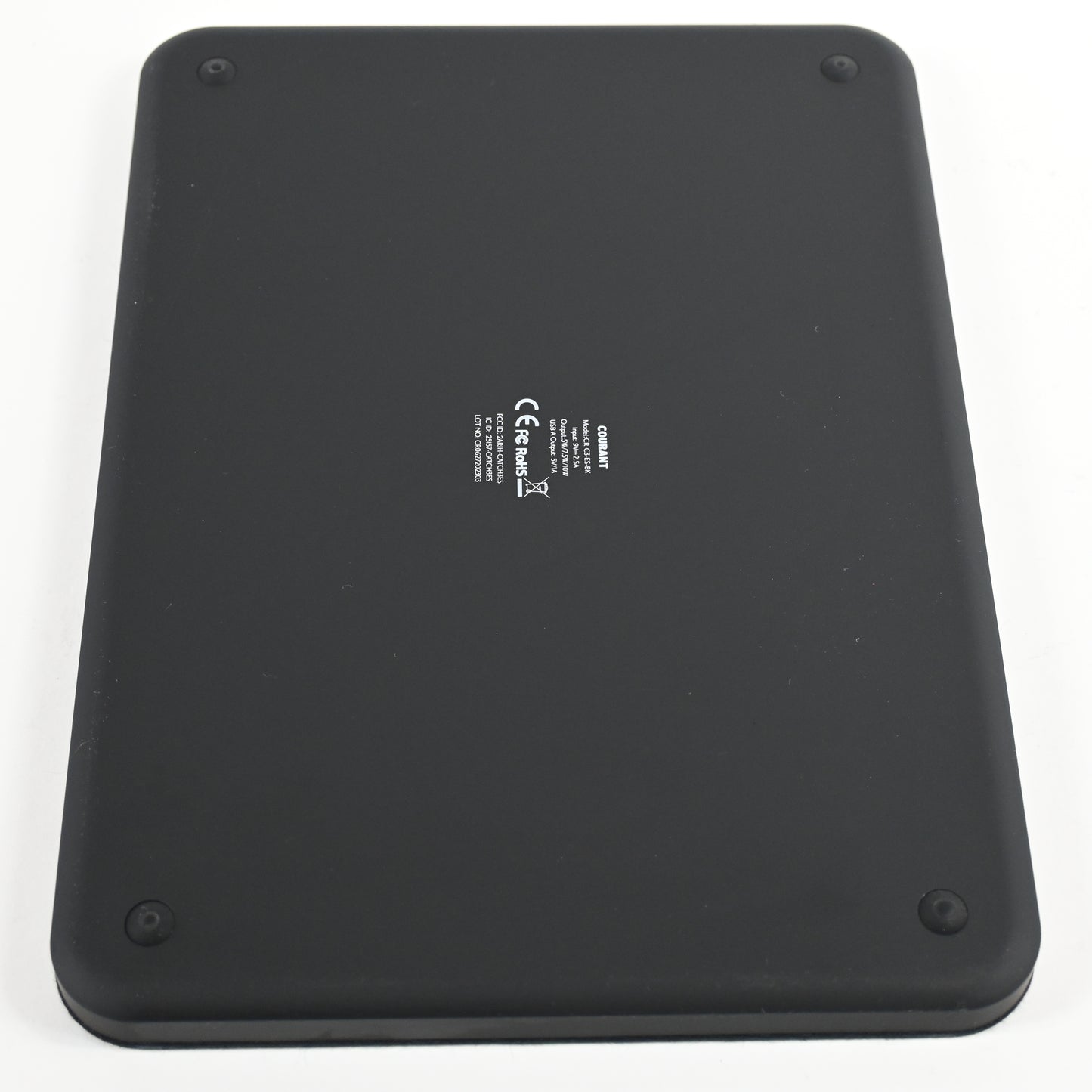 COURANT Catch:3 Belgian Linen Wireless Charging Station and Valet Tray - Grade A