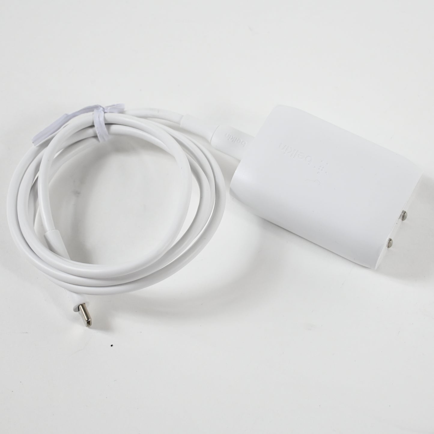 Belkin 30W USBC Charger Block w/ USB-C to C Cable Included - White - Open Box