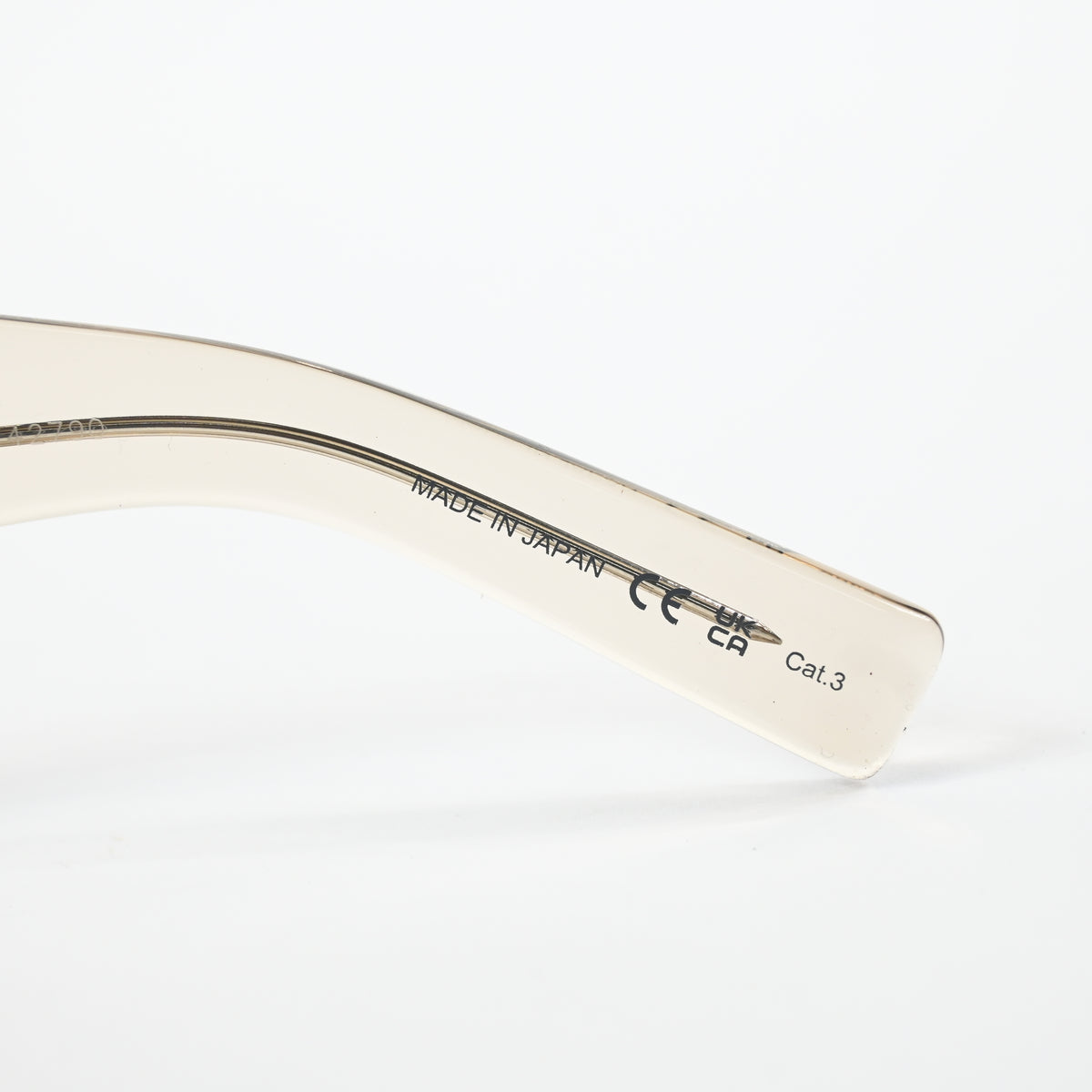 Yves Saint Laurent SL-697S 003 Unisex Authentic Sunglasses Beige/Gray, 51 - New