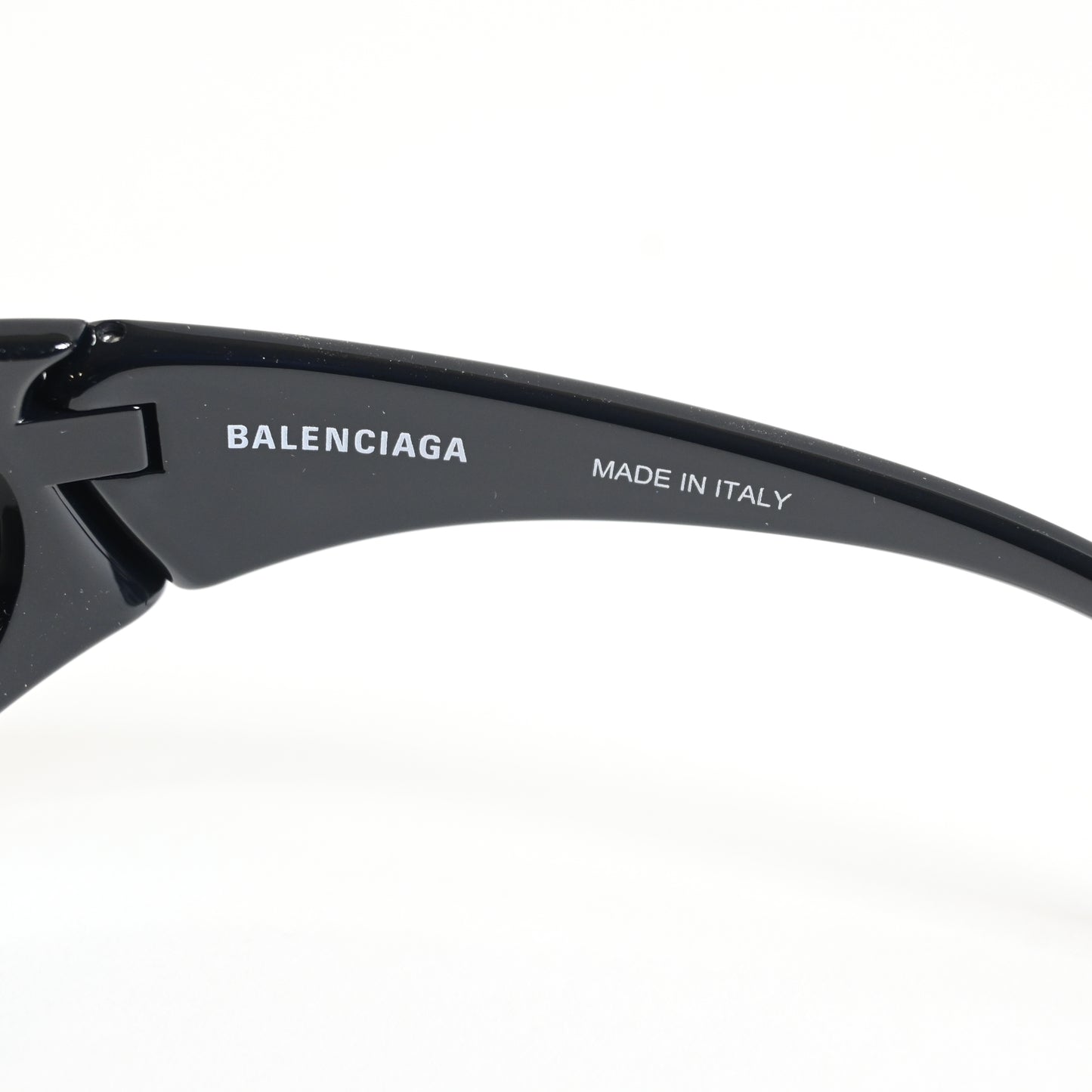 Balenciaga BB0318S 001 Unisex Authentic Sunglasses Black/Gray, 78mm - New