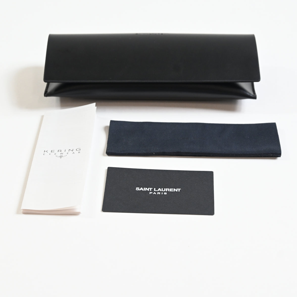 Yves Saint Laurent SL-598O 001 Mens Authentic Eyeglasses Black, 56mm - New