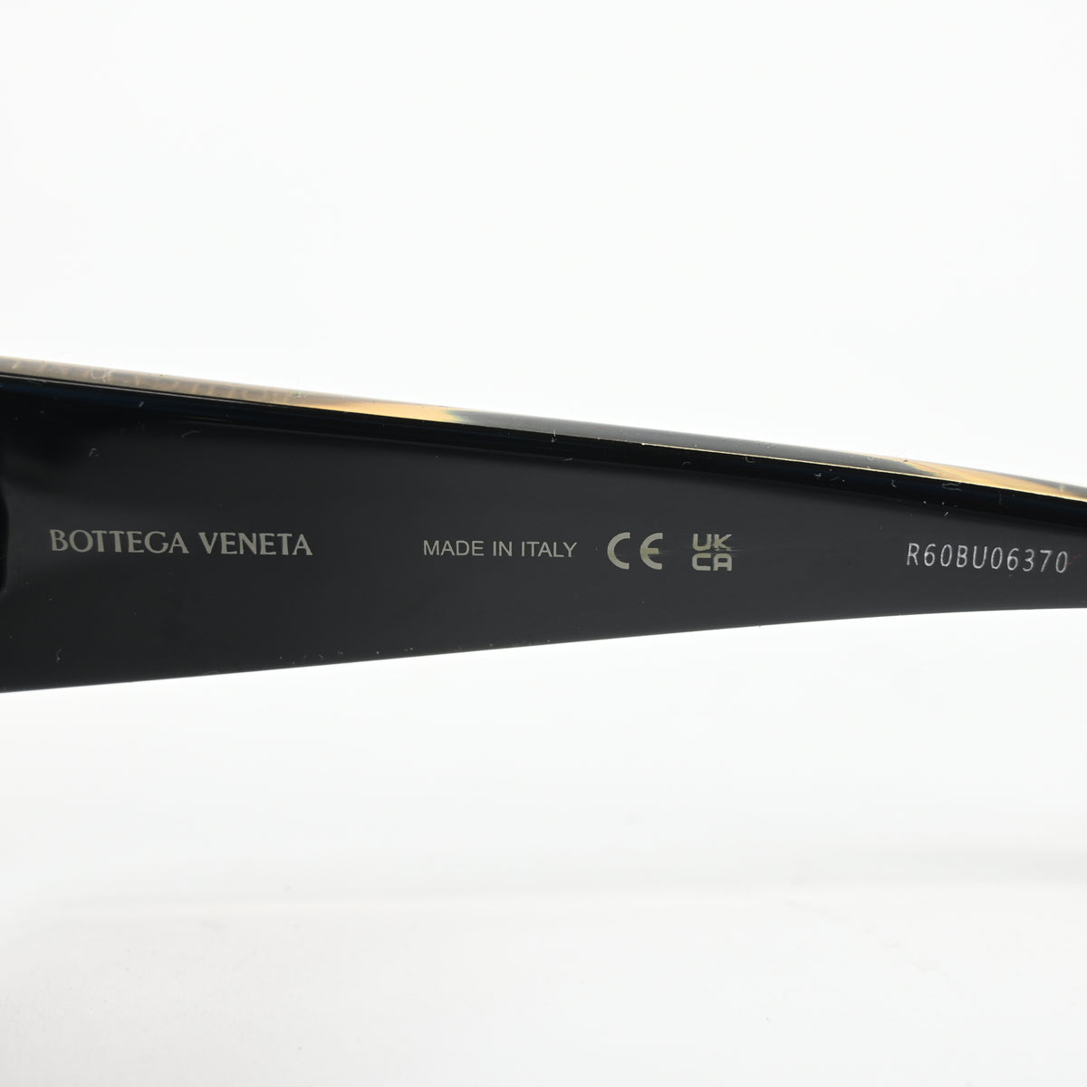 Bottega BV1277S 001 Womens Authentic Sunglasses Black/Gold, 57mm - New