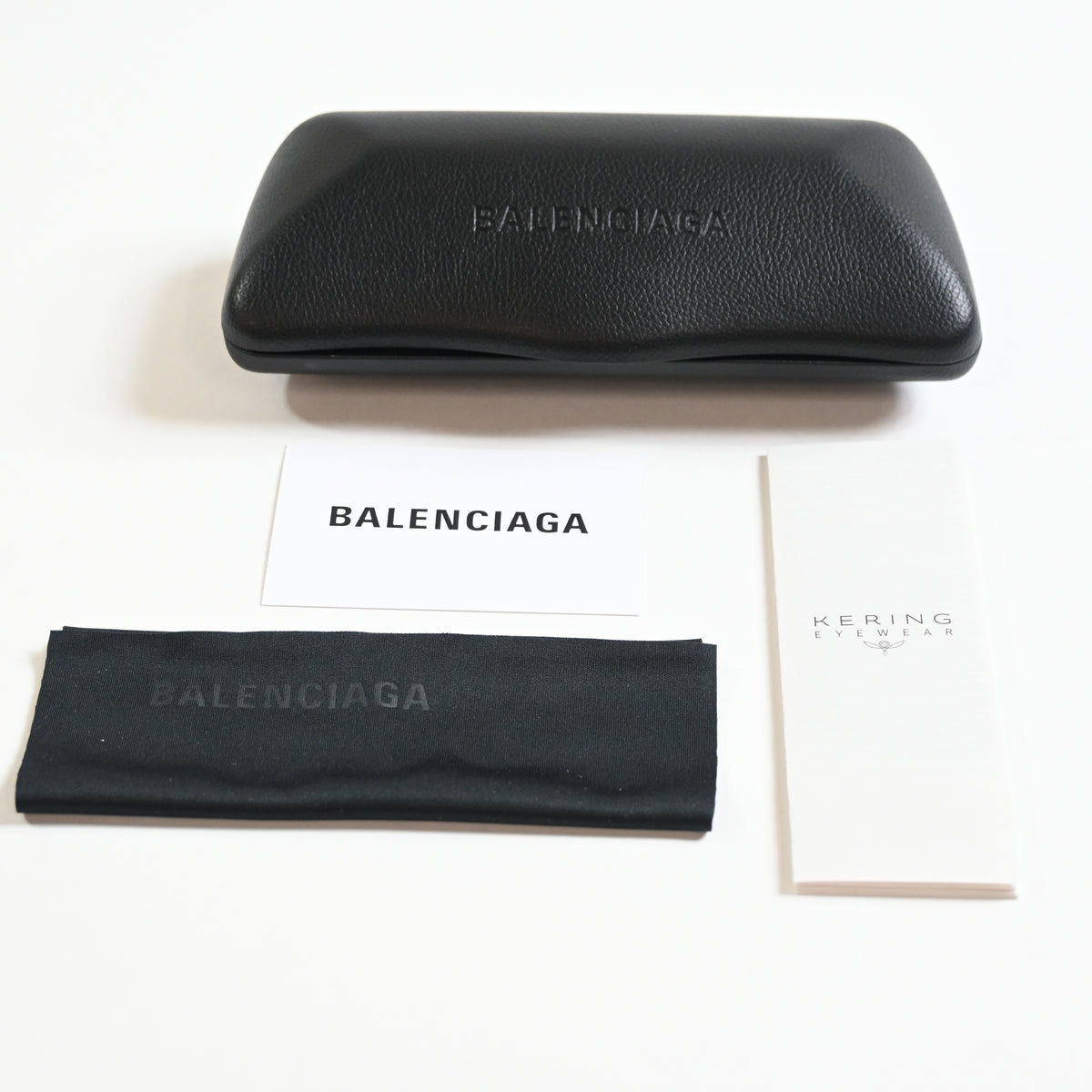 Balenciaga BB0239O 002 Unisex Authentic Eyeglasses Havana/Silver, 50mm - New