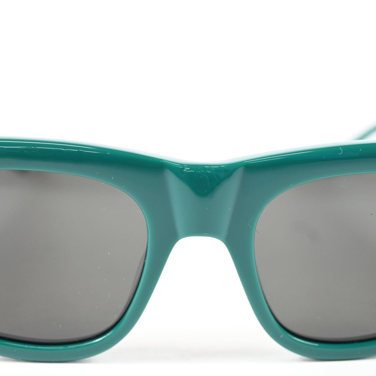 Balenciaga BB0095S 005 Womens Authentic Sunglasses Green/Gold, 53mm - New
