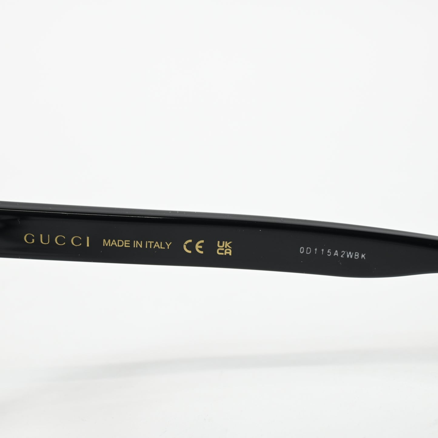 Gucci GG1343O 001 Unisex Authentic Eyeglasses Black, 49mm - New