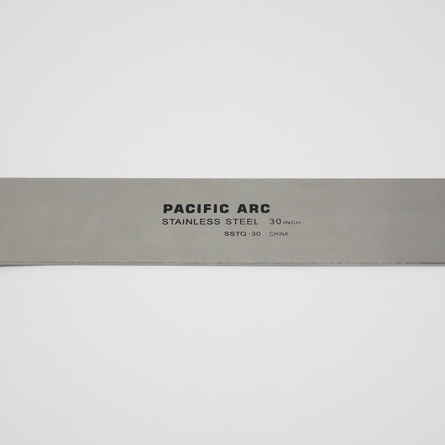 Pacific Arc 30 Inch T Square, Traditional Stainless Steel Plain