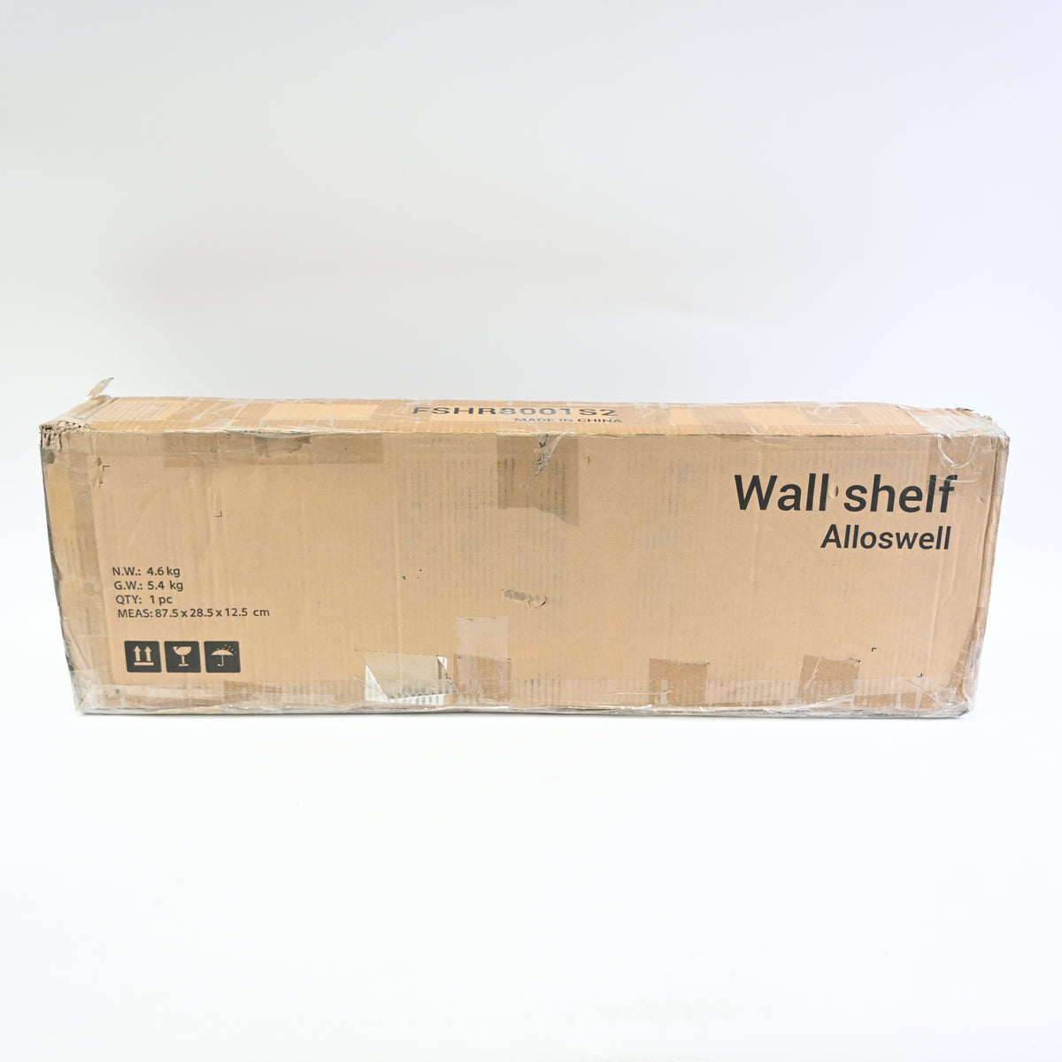 ALLOSWELL FSHR8001S2 Floating Shelves, Decorative Wall Shelf Set of 2, 31.5 inch
