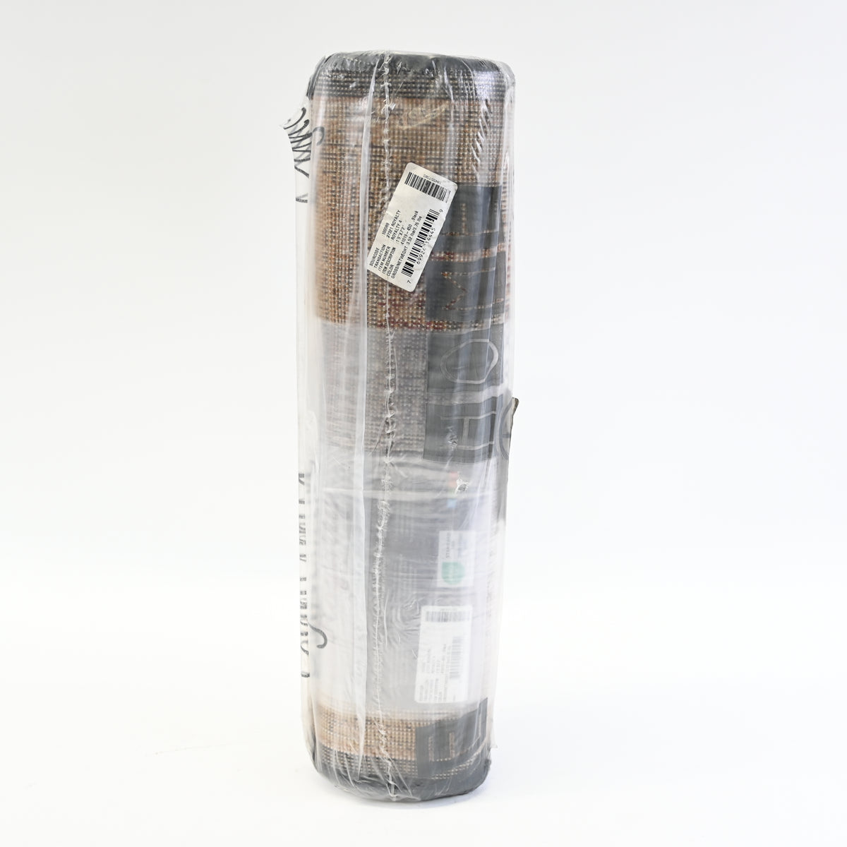 Home Dynamix Royalty Vega Contemporary Geometric Runner, Black/Brown, 1'9"x7'2"