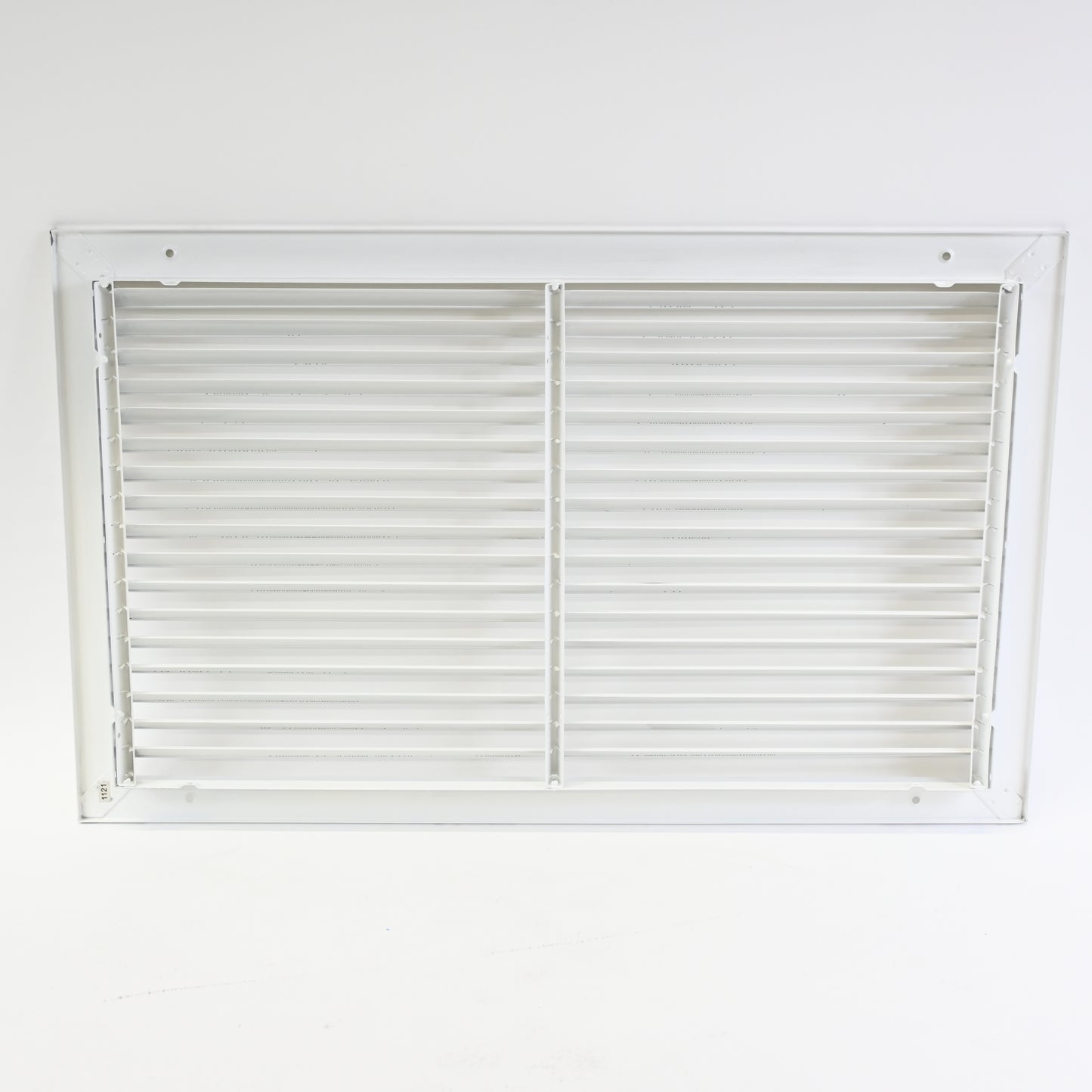 24" x 14" Fixed Bar Return Grille All Steel Outer Dimensions: 25.75"w X 15.75"h