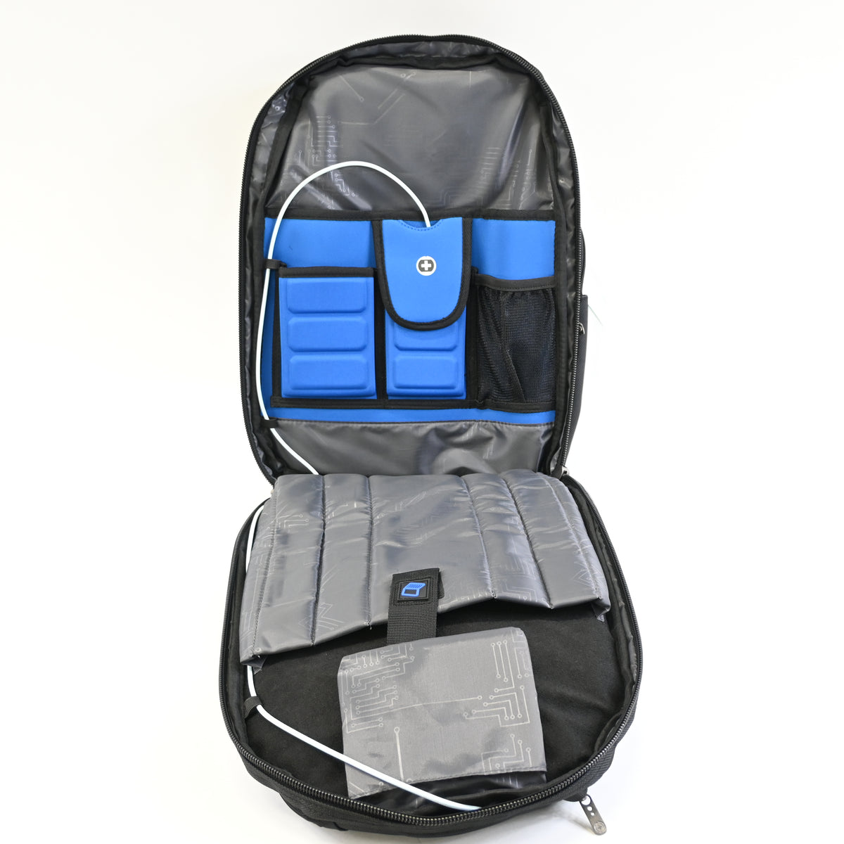 Swissdigital Design TERABYTE J16BT-1 Backpack for 16" Apple Travel- Black