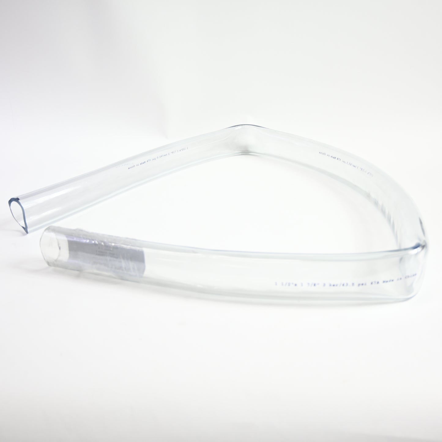 5 Ft x 1-1/2" ID Low Clear PVC Tubing Heavy Duty UV Vinyl Hose - Grade B
