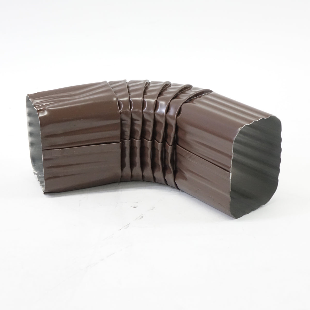 Amerimax Home Products 2526419 Gutter Front Elbow, Two-by-Three, Brown