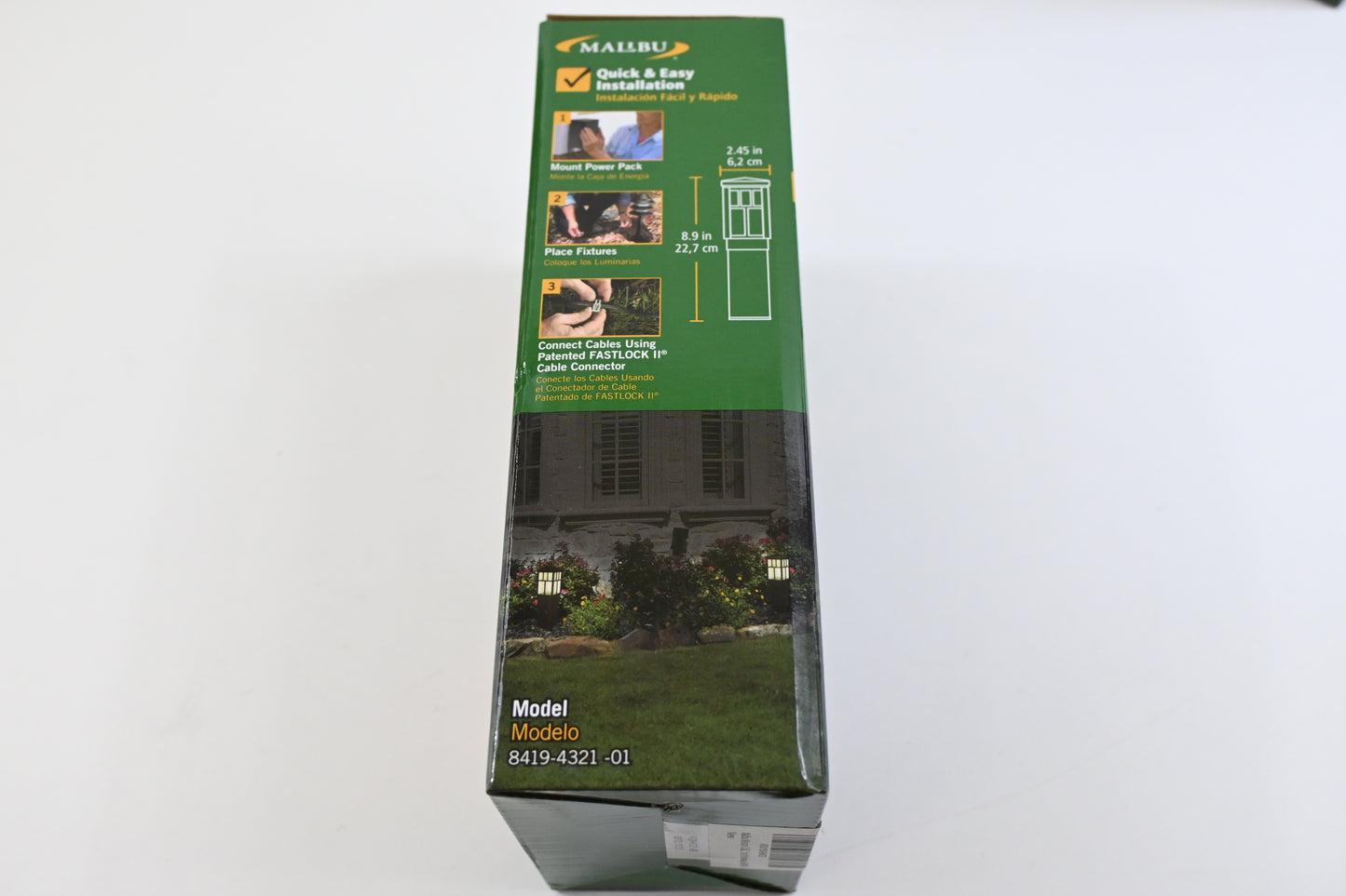 Low Voltage Landscape Lights Outdoor Pathway Lighting 8 Pack LED