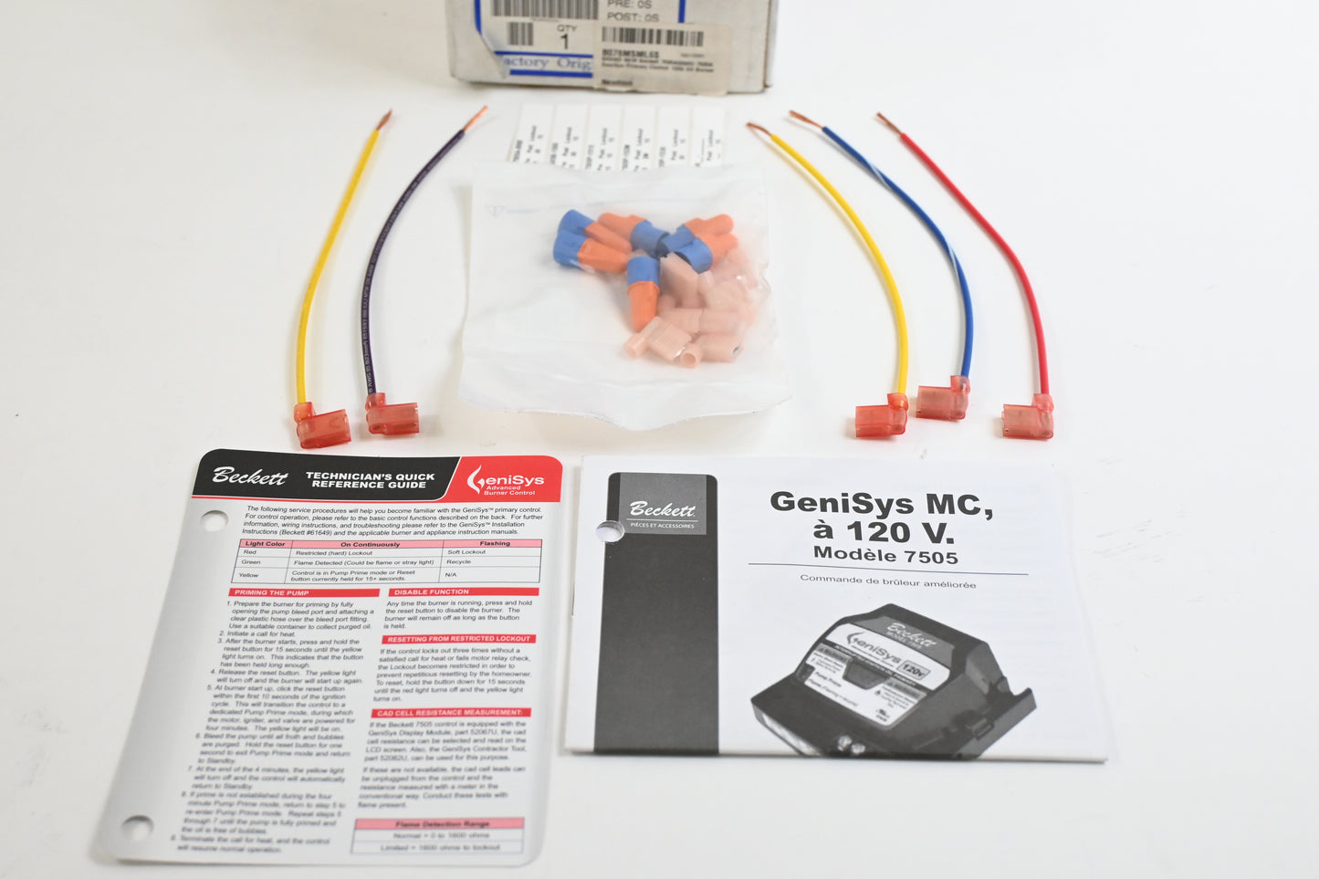 Beckett 7505A0000U 7505A Genisys Primary Control 120V Oil BurnerF