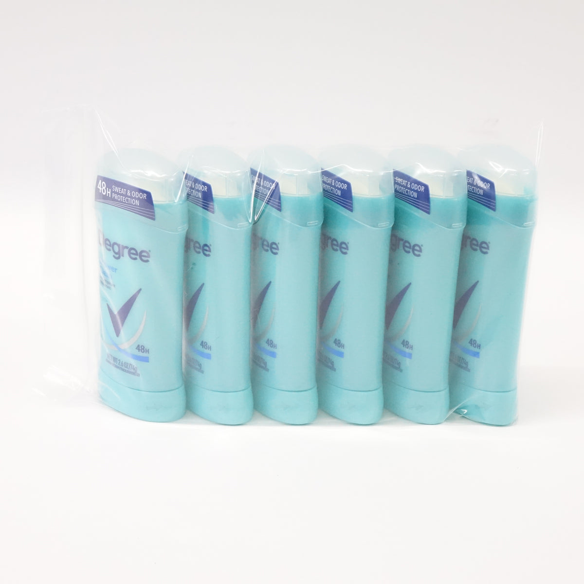 Degree Original Antiperspirant Deodorant Shower Clean Pack of 6- 2.6 oz