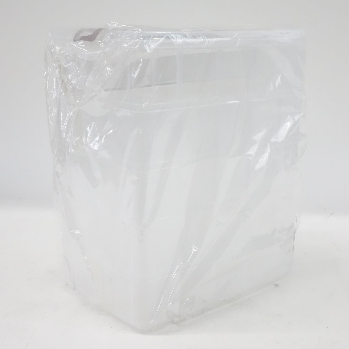 Stack Box Stackable Storage Container (CLR) with Free Carrying Case - New