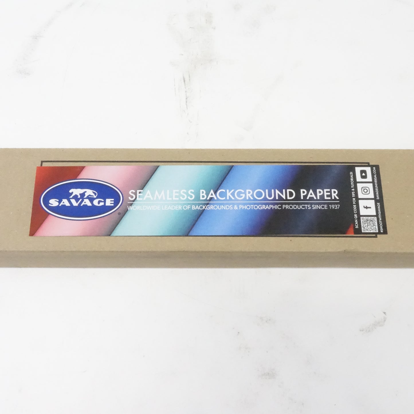 Savage Seamless Background Paper - #1 Super White (53 in x 36 ft) SA 1-1253