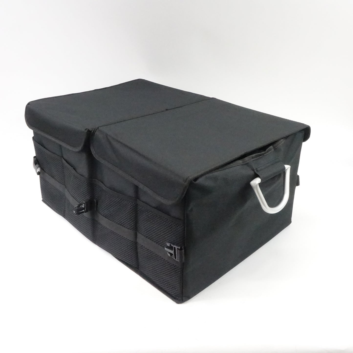 RaoRanDang Car Trunk Organizer with Lid, Collapsible Cargo Storage Bin (70L)