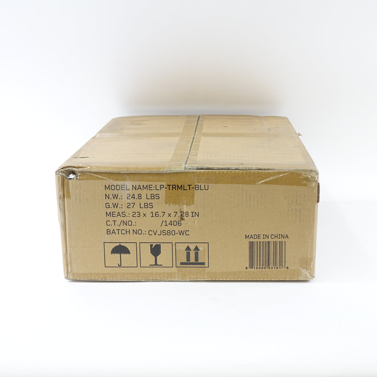 Lifepro Vibration Plate Exercise Machine Handlebar Dark Blue - Open Box