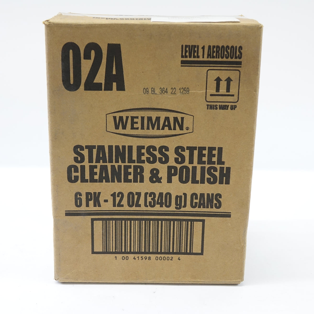 Weiman Stainless Steel Clean & Polish-12 oz.-6/Case