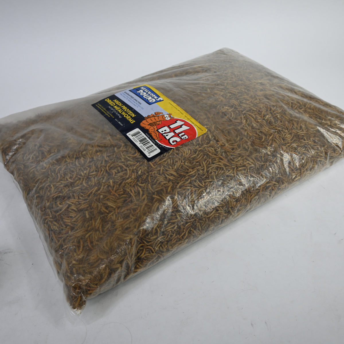 MBTP Bulk Dried Mealworms - Treats for Chickens & Wild Birds (11 Lbs)